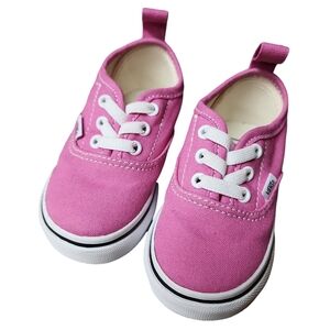 Vans baby toddler pink sneakers New without tags size 4.5